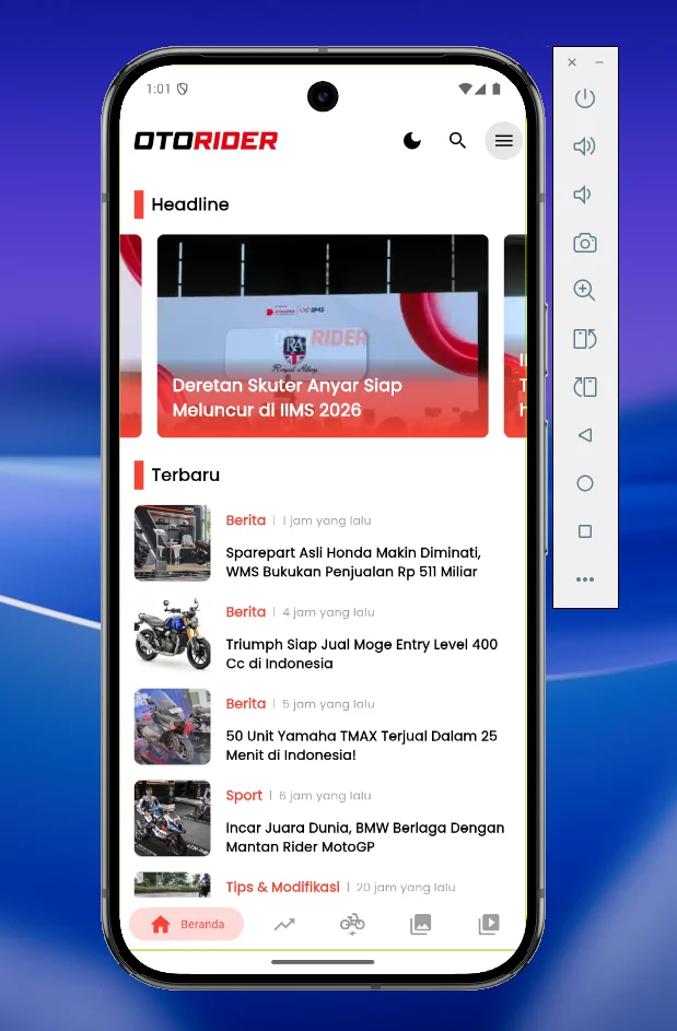 Home Screen - Headline & Latest News
